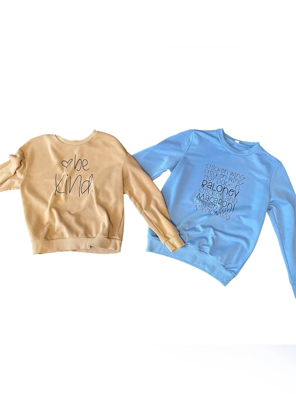 Two Kid Sweatshirts
